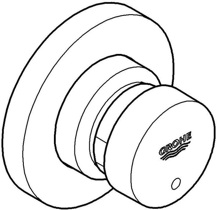 Produktbild Grohe Selbstschl.DG-Vent. EUROECO CT 1/2Zoll chrom