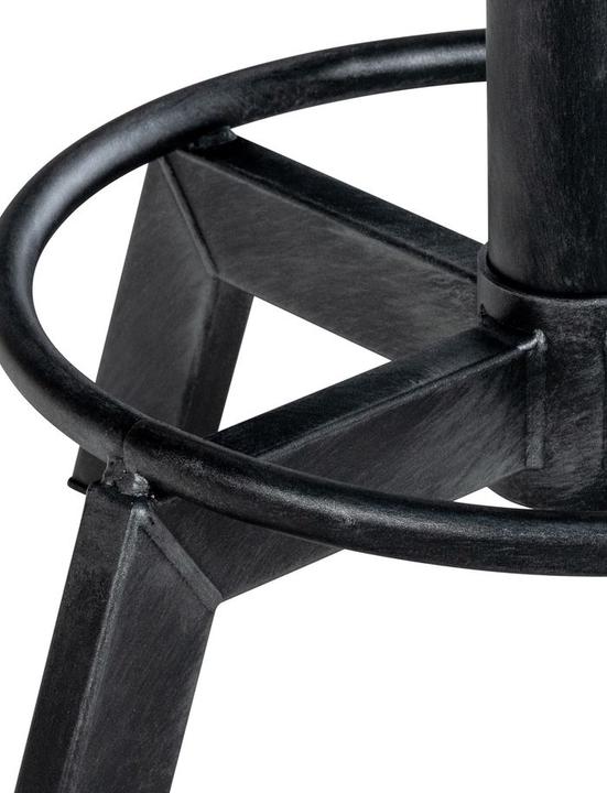 Produktbild Swisshandel24 Hocker Destin, antik silber