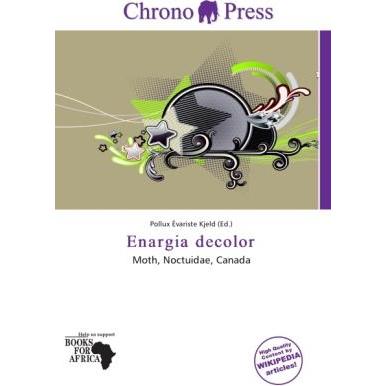 Enargia decolor, Fachbücher von Pollux Évariste Kjeld
