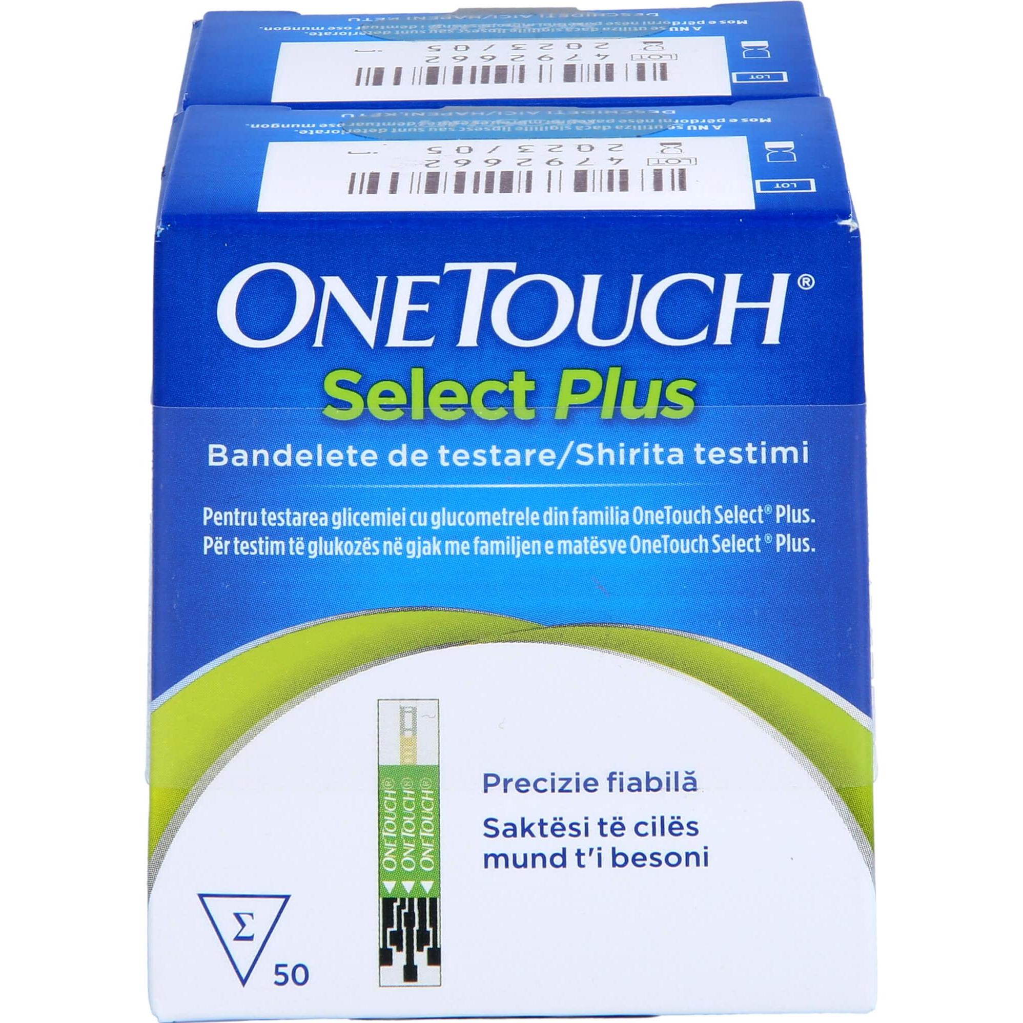 Thumbnail - OneTouch, Bluttest, One Touch Select Plus kohlpharma Blutzucker Teststreifen, 100 St TTR (Teststreifen)