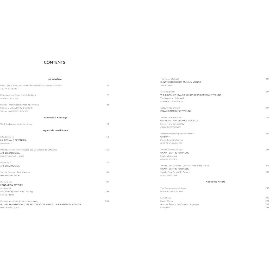 Thumbnail - AROTIN & SERGHEI – Infinite Screen, Sachbücher von Sabine Haag, Ivan Fedele, AROTIN & SERGHEI