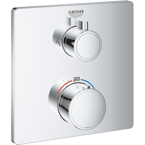 Grohe, Badarmatur, Grohtherm Thermostat-Brausebatterie