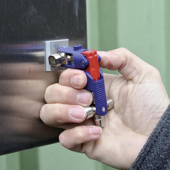 Produktbild Knipex Schaltschrankschlüssel JointKey Quadro (10 mm, 5 mm)