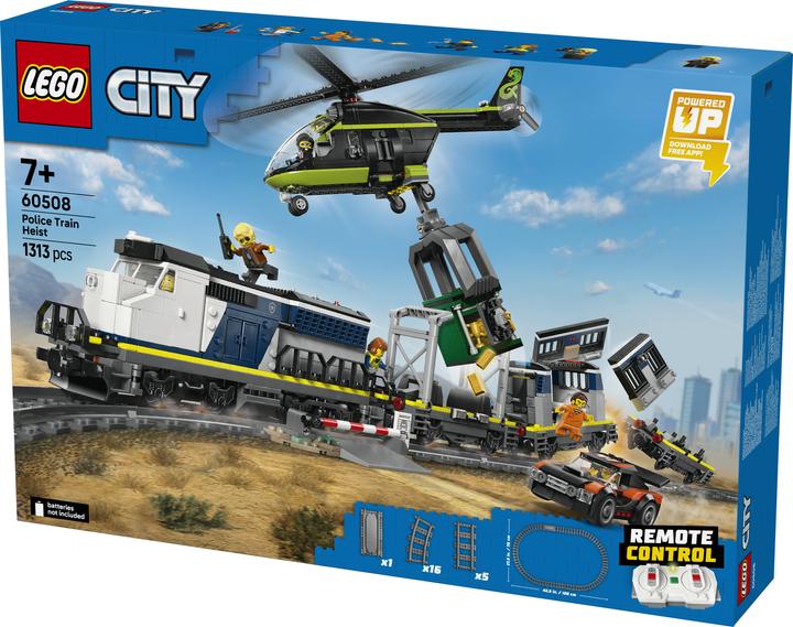 Immagine prodotto LEGO Attacco al treno della polizia (60508, LEGO City)