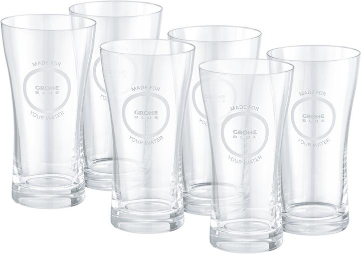 Image du produit Grohe Verres à eau Blue (6 pièces) (0.25 l, 6x)