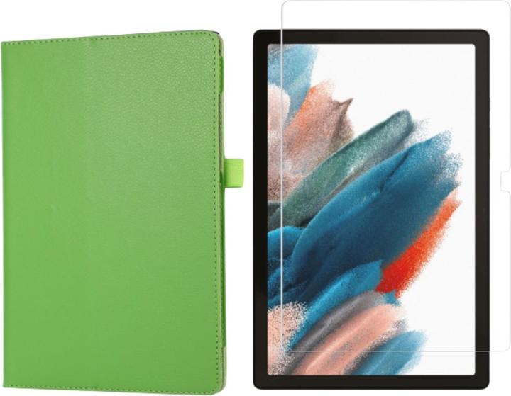 Lobwerk 2in1 Set für Samsung Galaxy Tab A8 SM-X200 X205 10.5 Zoll Tablet mit Schutzhülle + Schutzglas mit Au (Samsung Galaxy Tab A8)