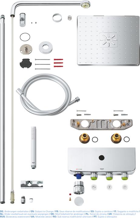 Produktbild Grohe Euphoria SmartControl System 310 Cube Duo Duschsystem