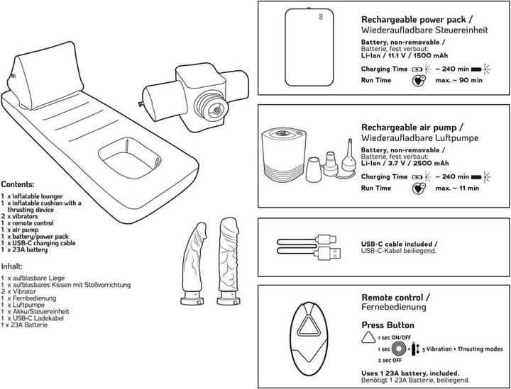 Produktbild You2Toys Velvet Luxury Bed