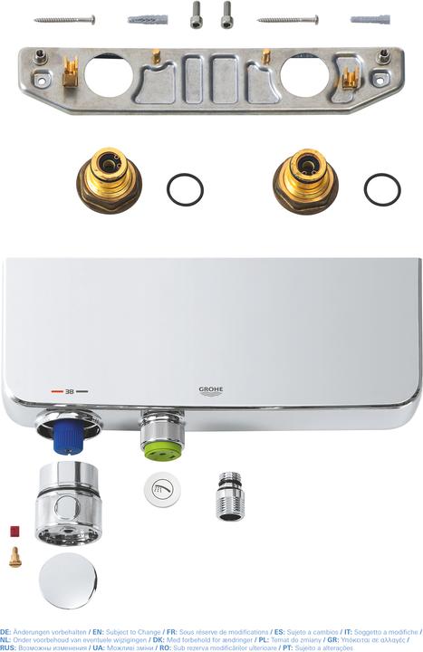 Produktbild Grohe Grohtherm SmartControl Thermostat-Brausebatterie