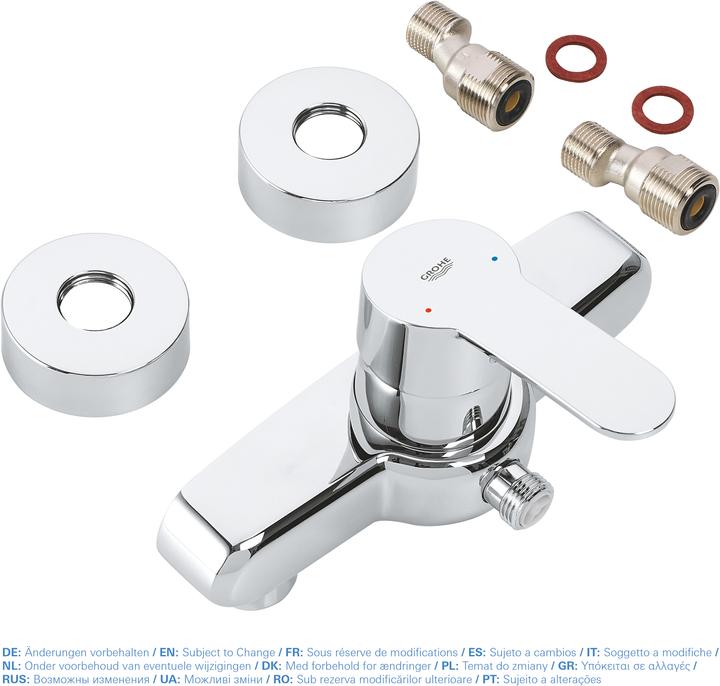 Actual product image Grohe Eurostyle Cosmopolitan single-lever shower mixer
