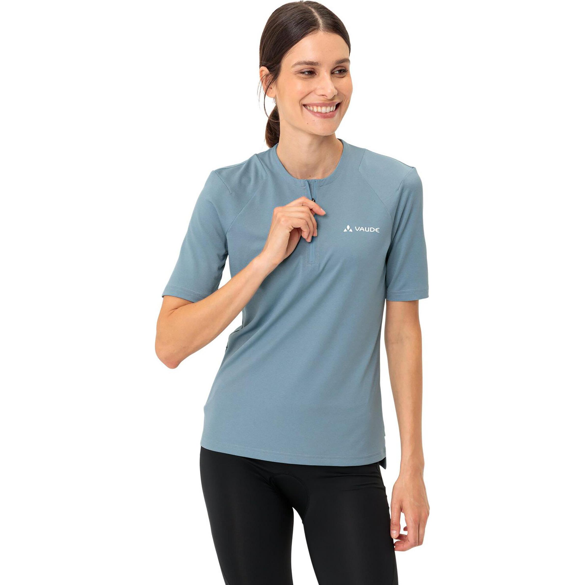 Thumbnail - Vaude, Damen, Velotrikot, Tremalzo (L), Blau, L