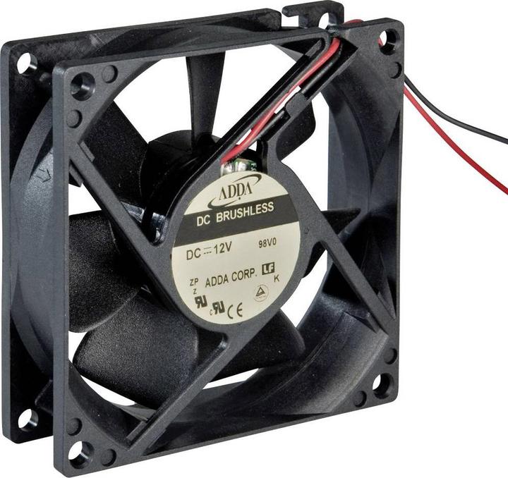 SEPA AS08024HB389300 Axial fan 24 V/DC (L x W x H) 80 x 80 x 38 mm (80 mm)