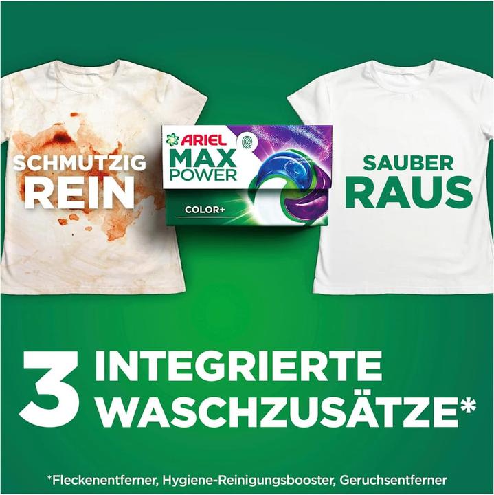 Actual product image Ariel MaxPower Pods Color Waschmittelpods 15 WL (15 Washing cycles, PODs)
