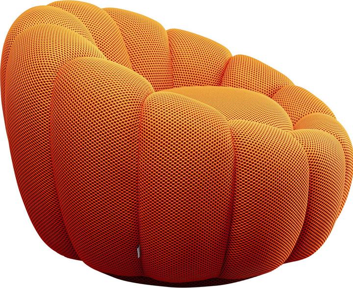 Produktbild Kare Design Drehsessel Peppo Bloom Orange