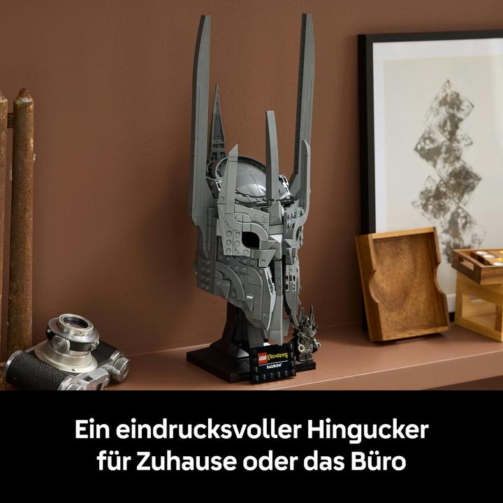 Immagine prodotto LEGO Il Signore degli Anelli: l'elmo di Sauron (11373, LEGO Icons)