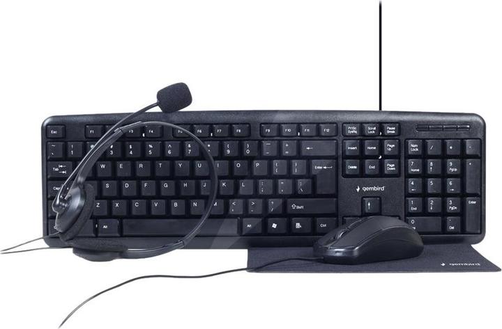 Actual product image Gembird 4-in-1 office set, US layout (US, Cable)