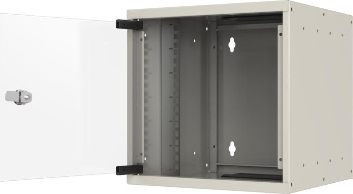 Produktbild EFB Elektronik EFB 10" Wandgehäuse 6HE, Tiefe 300mm 1-teilig, RAL9010 (6 HE, 10 Zoll Rack)