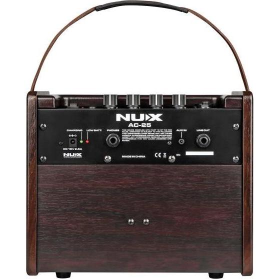 Thumbnail - NUX AC-25 Akustik-Gitarren-Verstärker mit Kabel (Gitarre, 25 W), Instrumentenverstärker