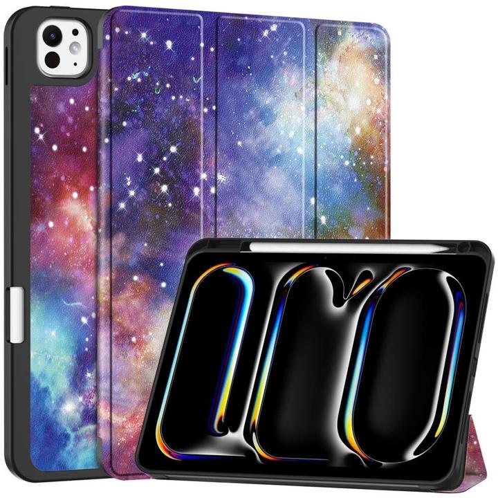 Produktbild Cover-Discount iPad Pro 11 2024 / 2025 - Smart Case Pencil Halter Motiv (Apple iPad Pro 11 2024, Apple iPad Pro 11 2025)