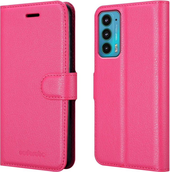 Actual product image Cadorabo Book Stand Case for Motorola EDGE 20 (Motorola Edge 20)