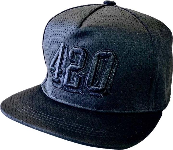 Produktbild Multi-i 420 - 3D Embroidery Cap - Black on Black (One Size)