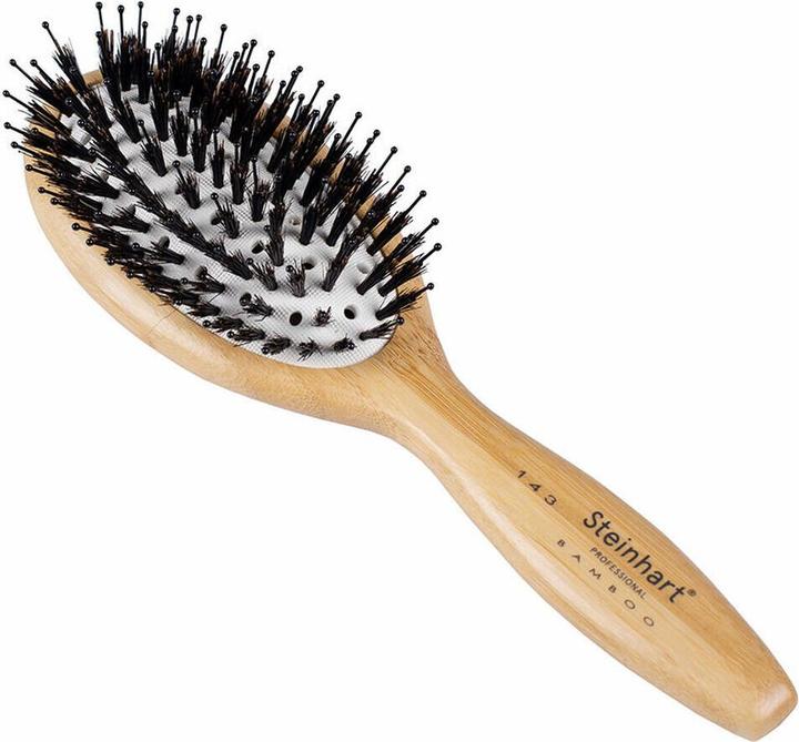 Actual product image Steinhart Bamboo Oval Brush 1 Unit