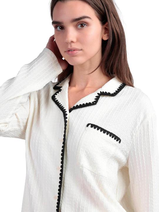 Produktbild Admas Langarm Schlafanzugshirt mit weitem Hosen für Frauen (XL)