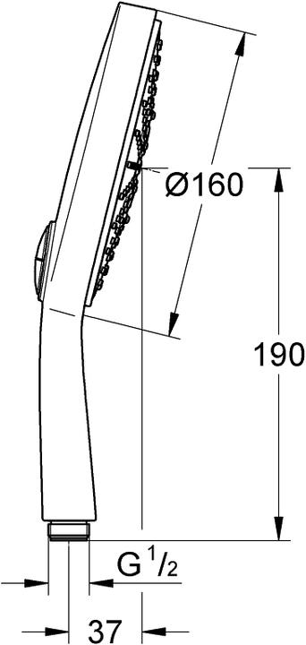 Actual product image Grohe Power and Soul (4 Beam types)