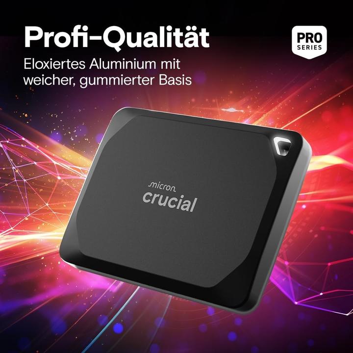 Produktbild Crucial X10 Pro Tragbare SSD (4 TB)
