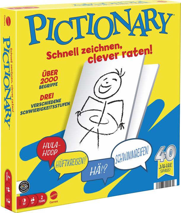 Productafbeelding Mattel Games Pictionary (Duits)
