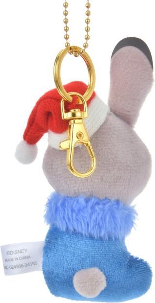 Actual product image Disney Judy Hopps Christmas sock key ring