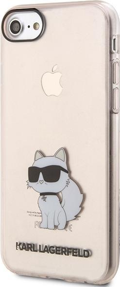 Produktbild Karl Lagerfeld KLHCI8HNCHTCP iPhone 7/8/ SE 2020 / SE 2022 pink/pink hardcase Ikonik Choupette (Apple iPhone 7, Apple iPhone 8, Apple iPhone SE (2nd Gen), Apple iPhone SE (3rd Gen))