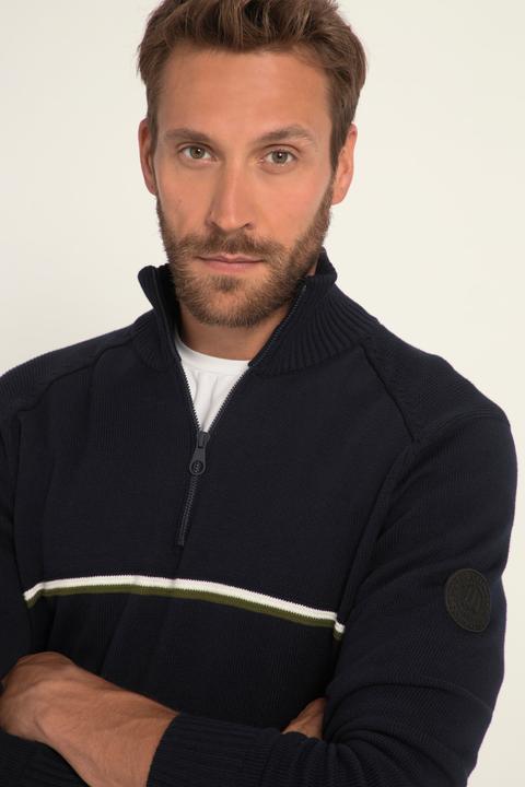 Image du produit Jay-Pi Pull camionneur en maille, collection Skiwear - col montant et fermeture à glissière (4XL)