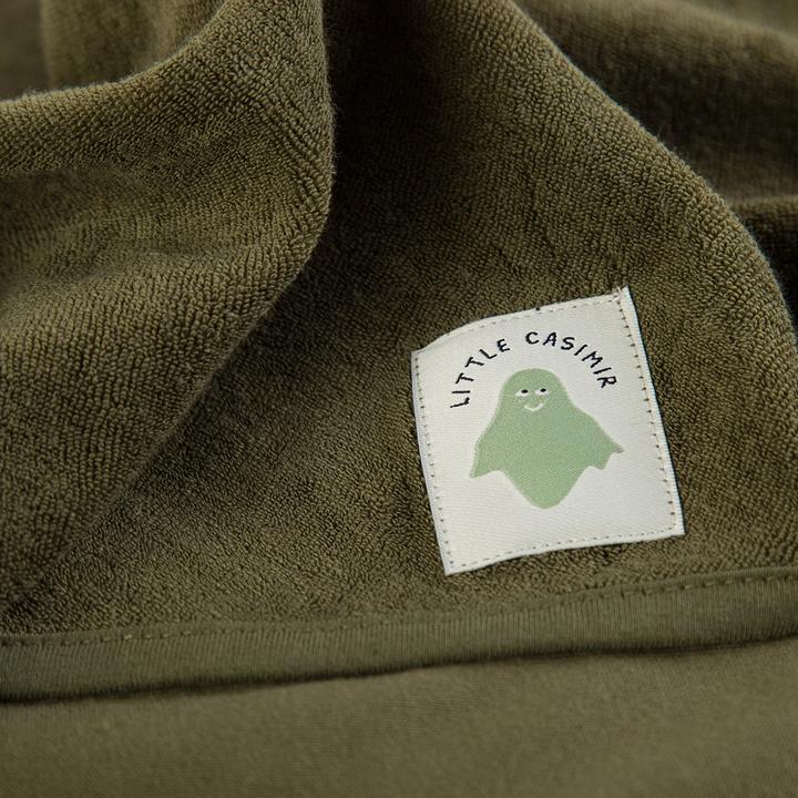 Actual product image Little Casimir Lätzchen mit Ärmeln – wasserdicht, saugfähig & verstellbar, für Babys 6M-4J (6 months)