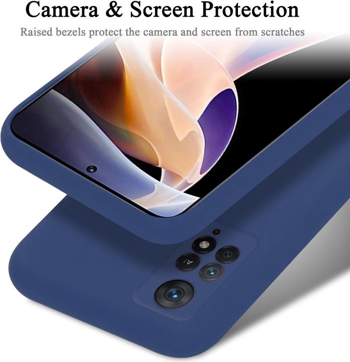 Produktbild Cadorabo TPU Liquid Silicone Case Hülle für Xiaomi RedMi NOTE 11 PRO 4G / 5G