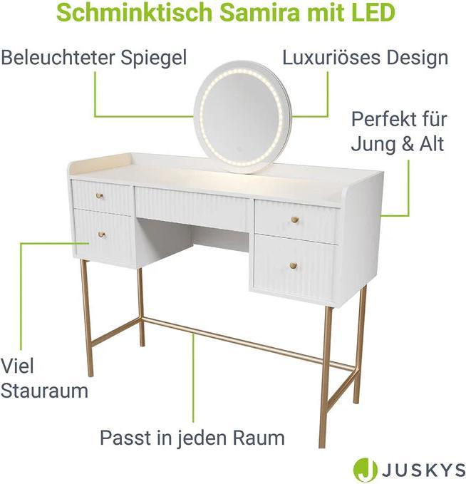 Image du produit Juskys Samira (115 x 40 x 137 cm)