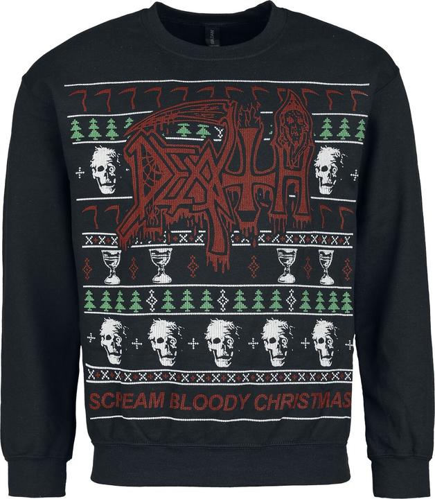 Produktbild Death Holiday Sweater - Scream Bloody Christmas (L)