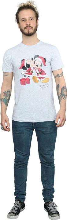 Produktbild Disney Mickey And Minnie Christmas Kiss TShirt (XXL)