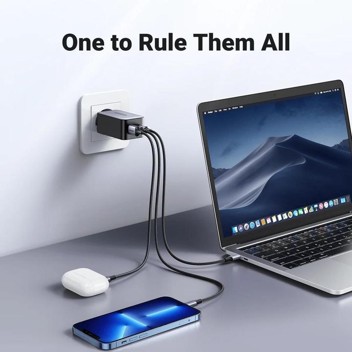 Produktbild Ugreen Nexode S (65 W, 3 Ports)