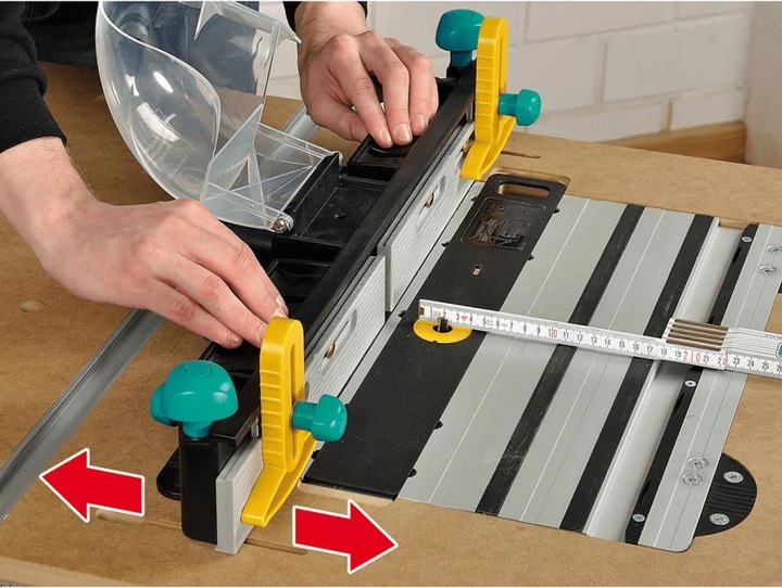 Actual product image wolfcraft Parallel Milling Guide for MASTER cut Machine Tables (13.80 cm)