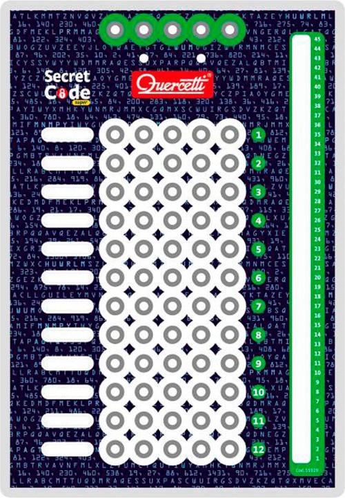 Immagine prodotto Quercetti Gioco del codice segreto (Multilingue)