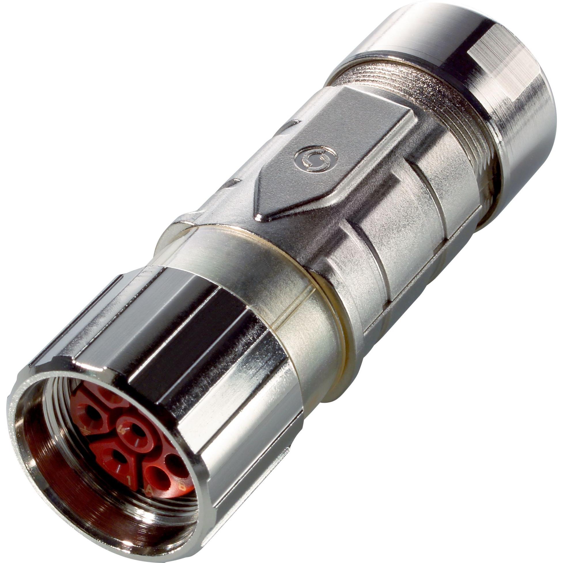 Lapp EPIC Rundsteckverbinder LS1 E, Elektronikkabel + Stecker, Silber