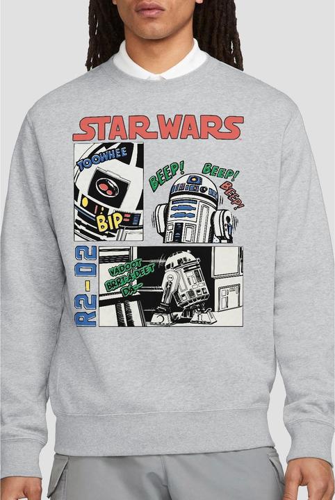 Immagine prodotto Star Wars Beep Boop Felpa R2-D2 Adulto Unisex (XL)