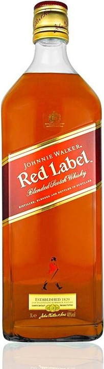 Image du produit Johnnie Walker Red Label (Whisky mélangé, Scotch Whisky, 1 x 300 cl)