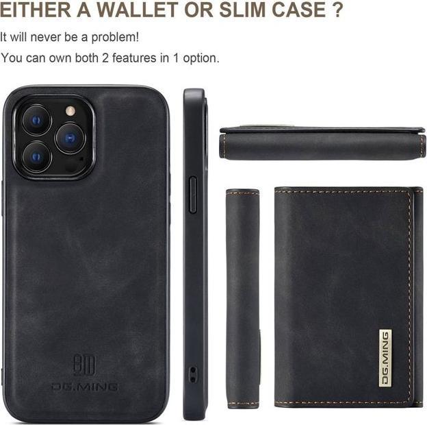 Immagine prodotto Dg.Ming Custodia rigida della serie M1 con portafoglio staccabile (Apple iPhone 14 Pro)