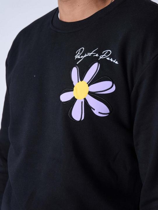 Actual product image Project X Paris Sweatshirt round neck flowers (XL)