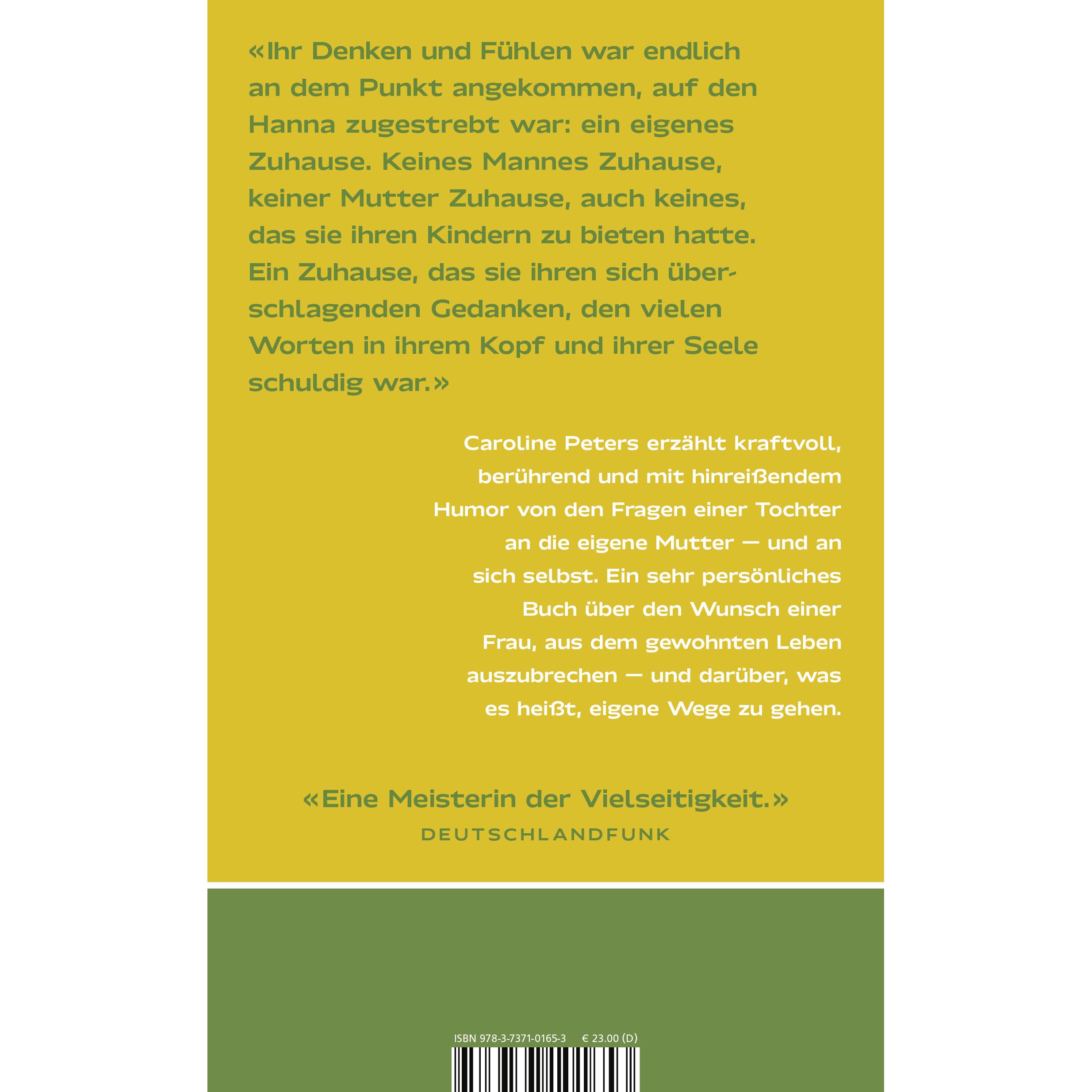 Thumbnail - Ein anderes Leben, Belletristik von Caroline Peters