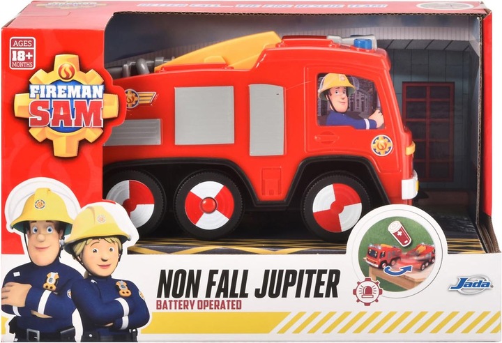 Produktbild Dickie Feuerwehrmann Sam Non Fall Jupiter Feuerwehrauto