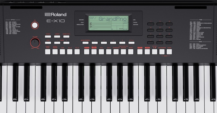 Actual product image Roland E-X10 (61 Keys)