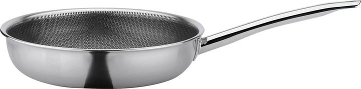 Actual product image Spring Cut Resist Pure frying pan XL (Frying pan, Aluminium, Stainless steel, 24 x 6 cm)
